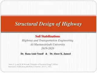 Highway Soil Stabilization Methods