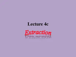 Extraction Techniques in Chemistry