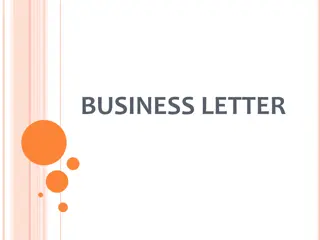 Creating Effective Business Letters: A Comprehensive Guide