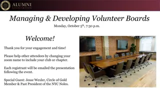 Developing Effective Volunteer Boards Through Trust and Purpose