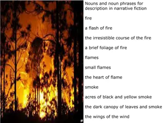 Wildfire Unleashed: A Narrative of Flames and Smoke