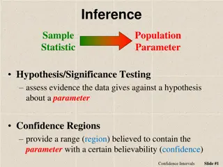 Inference and Hypothesis Testing in Statistics