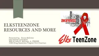 Elks National Drug Awareness Program Overview