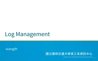 Log Management in Computer Science: Key Points and Features