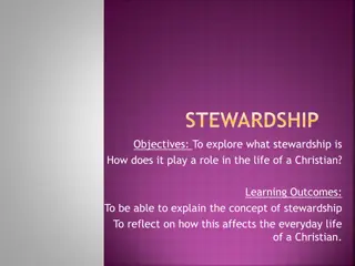 Stewardship in Christian Life