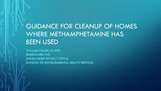 Cleanup Guidance for Homes Post Methamphetamine Use