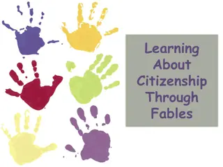 Citizenship Lessons from Fables