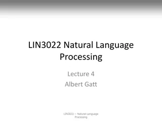 Spell Checking and Edit Distance in Natural Language Processing