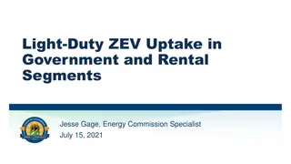 Light-Duty ZEV Uptake in Government and Rental Segments