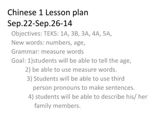 Exciting Chinese Lesson Plan for Language Learners