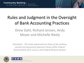 Insights into Bank Accounting Oversight Practices