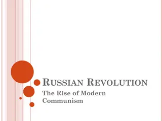 Revolutionary Evolution: Rise of Modern Communism in Russia