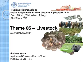 Livestock Statistics and Importance in Agriculture