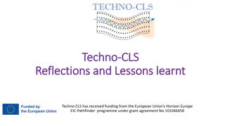 Innovative Technology Development and Funding Reflections