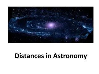 Distances in Astronomy