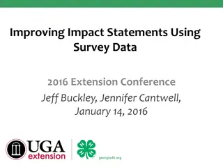 Crafting Impactful Statements: Utilizing Survey Data for Enhanced Communication