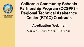California Community Schools Partnership Program Overview