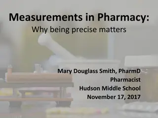 Importance of Precision in Pharmacy Measurements