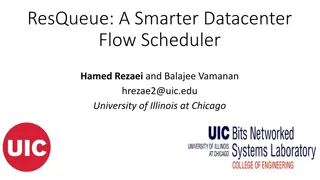 Optimal Flow Management in Datacenter Networks