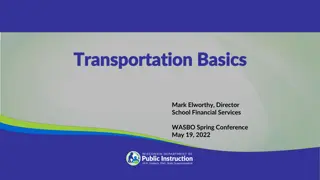 Pupil Transportation Aid Programs