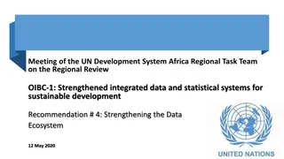 Strengthening Data Ecosystem for Sustainable Development in Africa