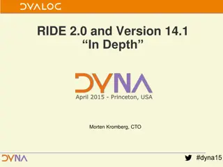 Dyalog Version 14.1 Highlights: Performance, Security, and Portability Features