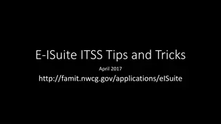 E-ISuite ITSS Tips and Tricks for Enhanced Productivity