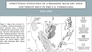 Structural Evolution of a Mesozoic Back-Arc Fold and Thrust Belt in the U.S. Cordillera Presentation