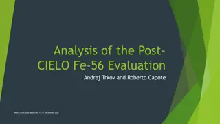 Analysis of Fe-56 CIELO Evaluation Issues