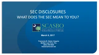 The Role of the Securities and Exchange Commission (SEC)