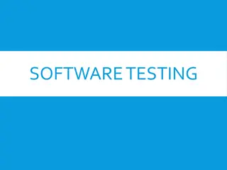 Software Testing: Process, Objectives, and Characteristics