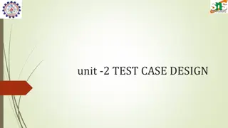 Effective Test Case Design Strategies for Software Applications