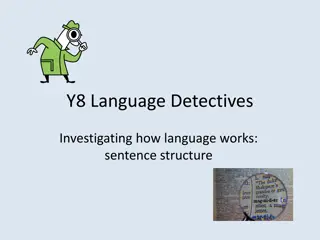 Sentence Structure and Effect in Writing