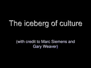 The Iceberg Model Culture