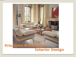 Essential Principles and Elements of Interior Design