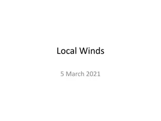 Local Winds and the Coriolis Effect