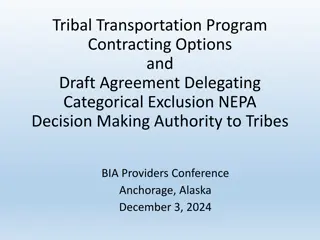 Evolution of Tribal Transportation Program: A Journey Through Legislative Milestones
