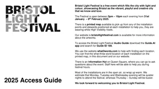 Experience the Bristol Light Festival in 2025