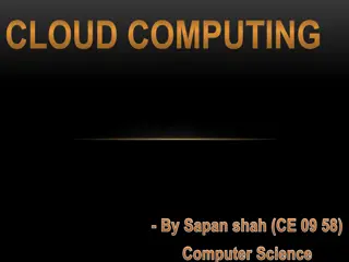 Cloud Computing: Technology Overview and Benefits