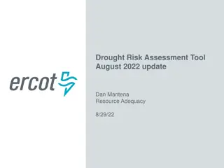2022 Update on Drought Risk Assessment Tool
