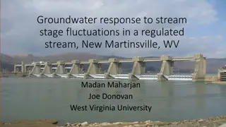 Groundwater Response to Stream Stage Fluctuations in Regulated Streams