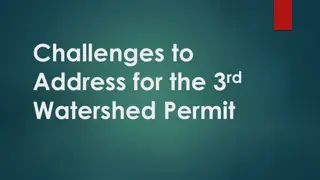 Addressing Challenges in Watershed Permit Compliance