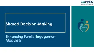 Enhancing Family Engagement in Shared Decision-Making Module