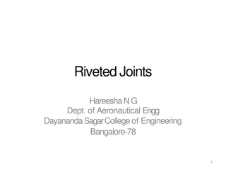 Riveted Joints in Engineering