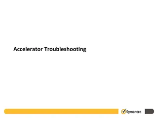 Troubleshooting NetBackup Accelerator