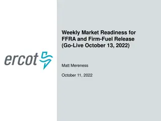 ERCOT Weekly Market Readiness Update - October 2022