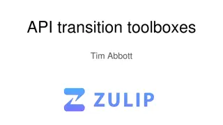Successful API Transitions: Python 3 Migration and Zulip Case Study