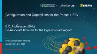 Phase-1 EIC Capabilities & Lessons from Colliders