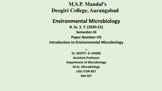 Environmental Microbiology: Focus on Air Microbiology