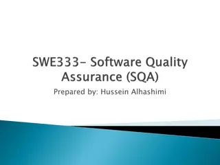 Exploring Software Quality Assurance and Metrics
